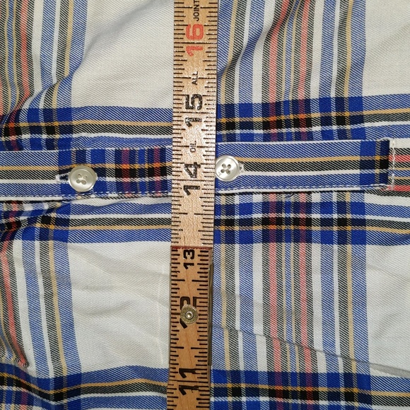 Every Moment Women's Size XL Cotton Blend Plaid Button Down Shirt New - Picture 10 of 14